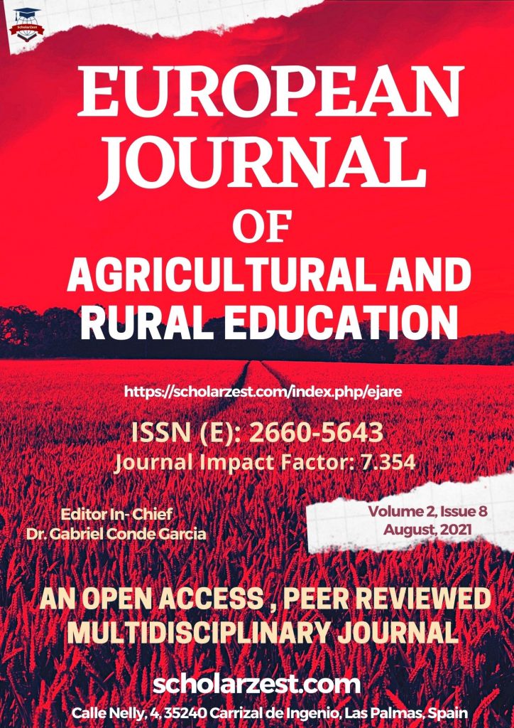 European Journal Of Agricultural And Rural Education (EJARE)